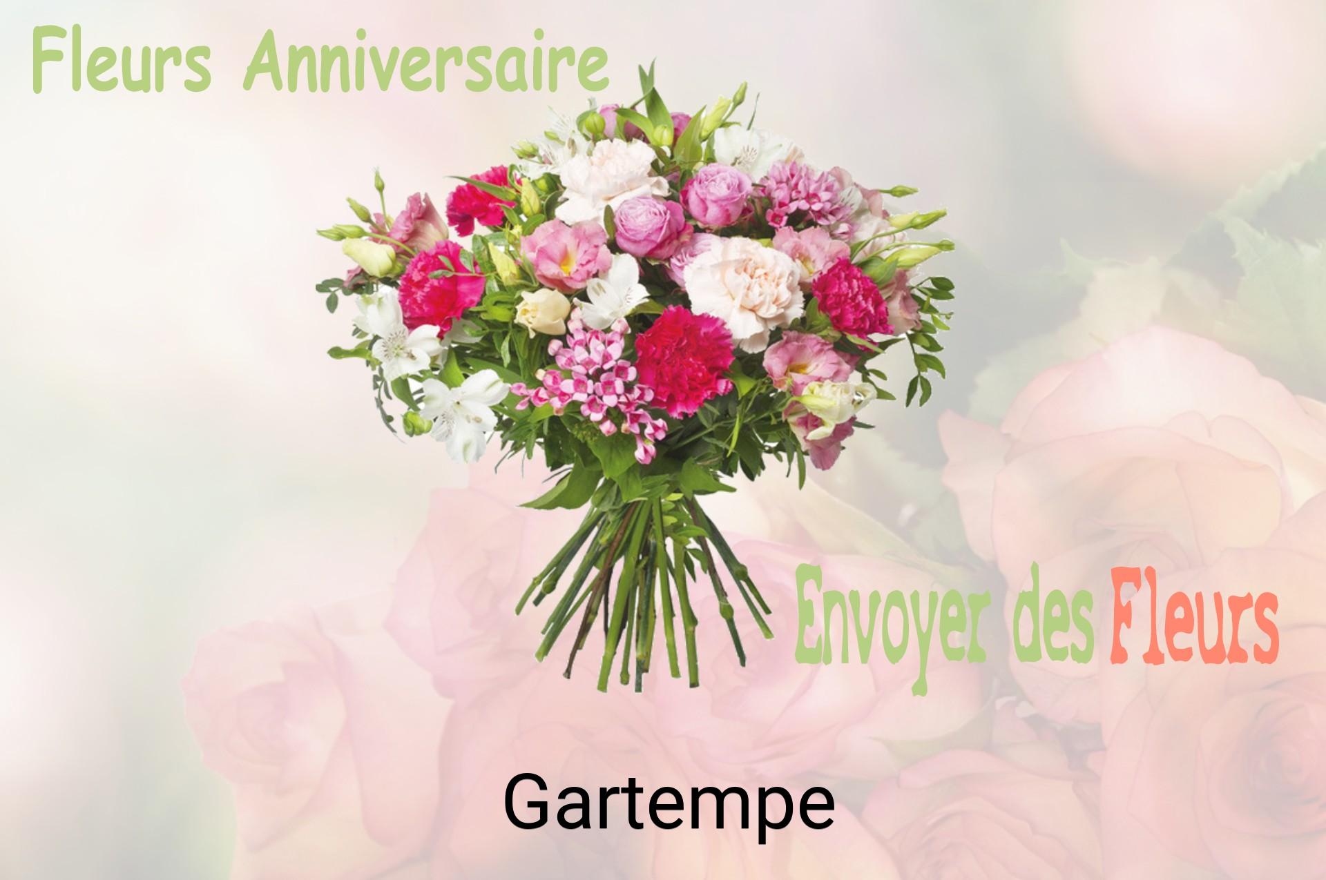 Bouquet de fleurs d’anniversaire livré à Gartempe