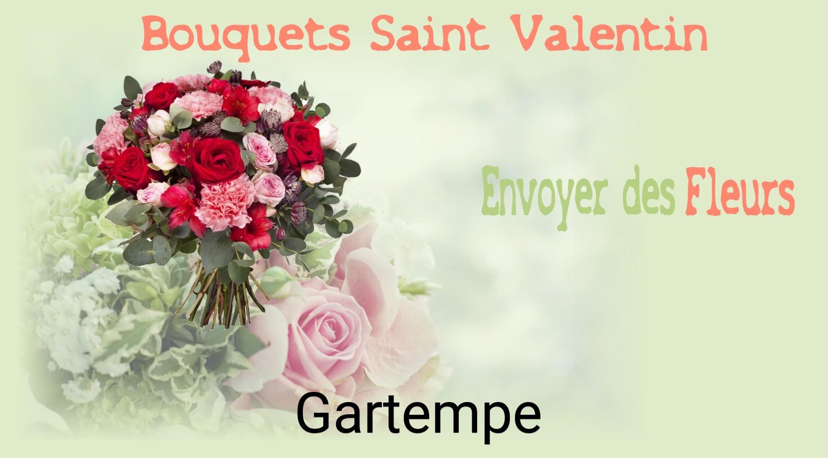 Roses de Saint-Valentin livrées à Gartempe